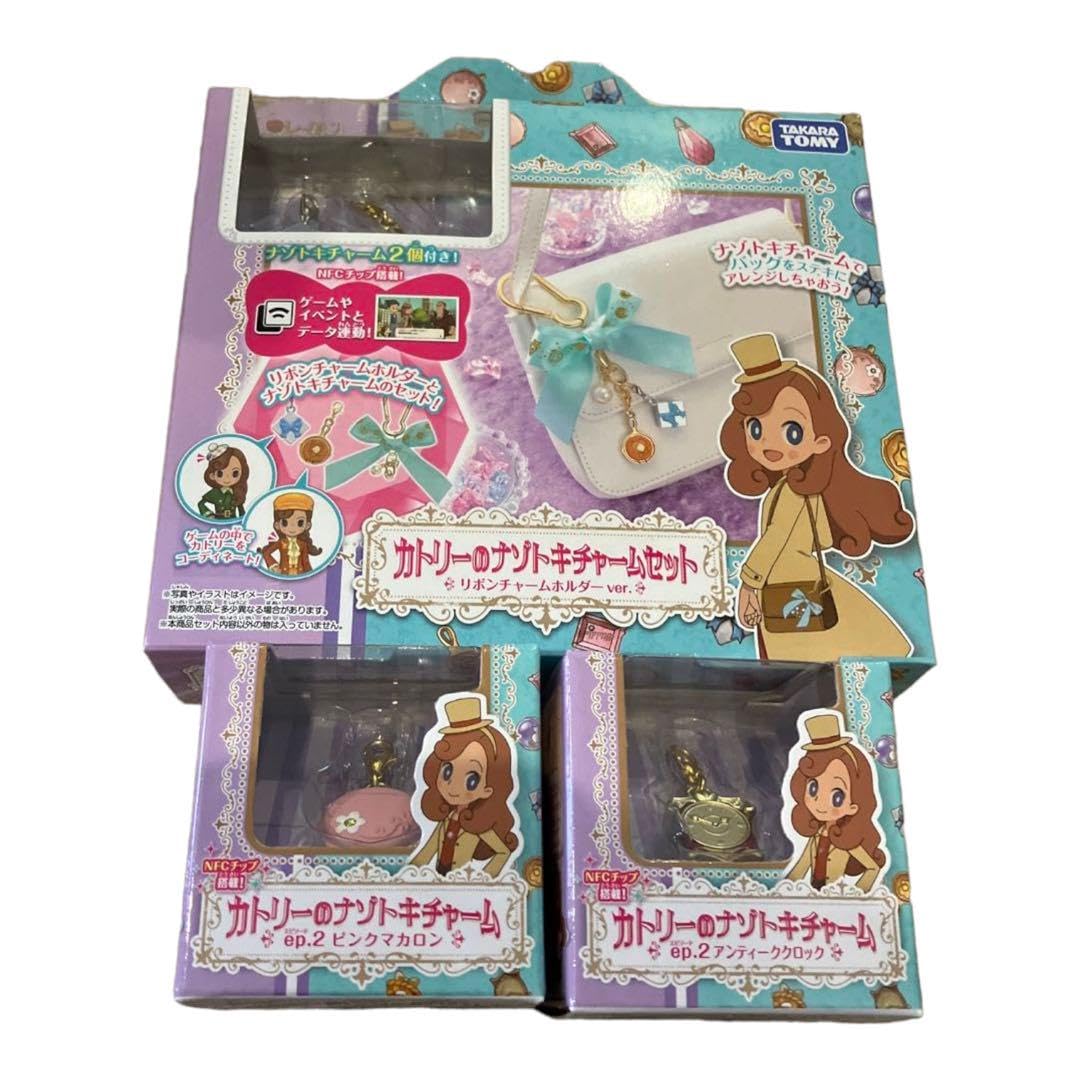 レイトンシリーズ玩具　ナゾトキチャームセット　タカラトミー　販売終了品 Amazon.co.jp: トミー レイトン ミステリー探偵社 カトリーの